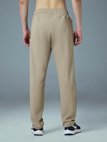 Image of TECHNOSPORT Men's Regular Fit Track Pant with SPF50+, Quick Dry Properties for Running, Gym, Sports and Regular Use