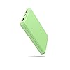 VANYUST Mini Power Bank,Portable Charger 5000mAh Capacity External Battery Pack Dual Output Port with LED Status Indicator Power Bank for iPhone, Samsung Galaxy, Android Phone,Tablet & etc (Green)