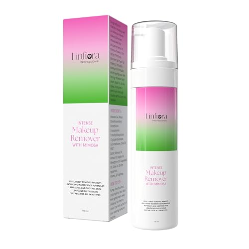 Intense Cream Makeup Remover Spray with Mimosa & Botanical Oils | Removes Waterproof Makeup | Hydrating, Non-Greasy Clean Beauty | Italian Formulation, Imported | 190 ml