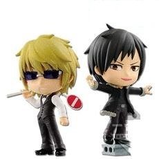 デュラララ！！×2 一番くじ きゅんキャラ 臨也 静雄　フィギュア新品 一番くじデュラララ!!×2」セルティ、静雄＆臨也ちびきゅんキャラ