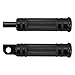 HDBUBALUS Motorcycle Foot Pegs Rest Male Mount Footpegs Billet Pedals Footrests Fit for Harley Touring Softail Sportster Dyna Road King
