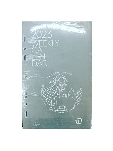 Ricambio Agenda 2023 Intempo Settimanale 12 Mesi