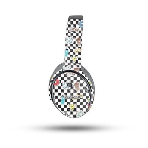 Image of MightySkins Glossy Glitter Skin Compatible with Bose QuietComfort 35 II Headphones - VSCO7 | Protective, Durable High-Gloss Glitter Finish | Easy to Apply, Remove, and Change Styles