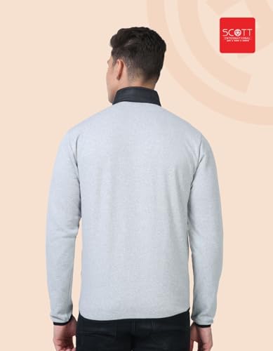 Image of Scott International Jackets for Men | Winter wear | Men's Polyester Full Sleeve Zip with Pocket | Men Jackets