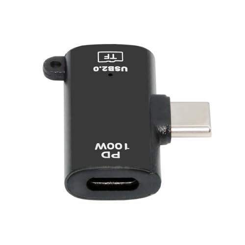 Lector de Tarjetas OTG Tipo C a TF xiwai Adaptador T-Flash para Portátiles