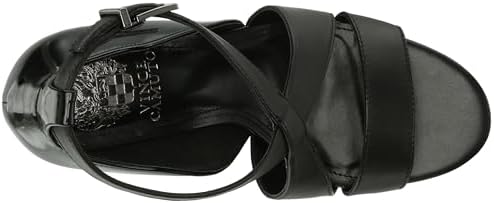 Vince Camuto Women's Aleanna Cone Heel Sandal Heeled, Black, 9 | Image 4