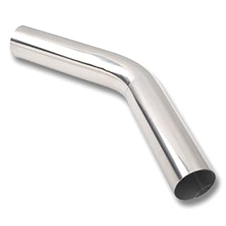 FGJQEFG 2 Inch DIY Custom Mandrel Exhaust Pipe Tube Pipe, 40 Inch Straight Pipe, 2''OD Straight & Mandrel Bend Pipe(45/90/180 Degree) Kits, T304 Stainless Steel, Universal Fitment - 4PCS