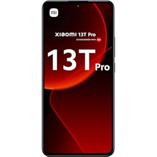 Xiaomi 13T Pro - Écran CrystalRes AMOLED 144Hz, Batterie 5000mAh, Charge 120W, Caméra Leica, 16GB+1TO, Noir (Version Française + 2 Ans de Garantie)