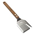 FLIPFORK Grill Spatula BBQ Accessory for Grilling BBQ Tools Grill BBQ Accessories for Men Stainless Steel Spatula, Fork, Tenderizer, Bottle Opener and Knife for Grilling Indoor and Outdoor