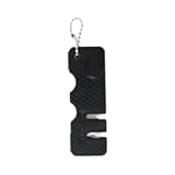 Black Pocket Knife Sharpener&comma; Handheld Keychain Sharpening Tool For Outdoor Camping Kitchen Knives Accessories Kitchen Utensils and Gadgets