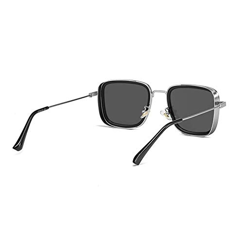 ELEGANTE Smooth Leg Covers Lightweight Square Kabir Singh Sunglasses for Men - Image 3