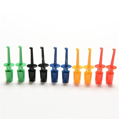 Mini-pinces de test à crochet unique 4cm pour libérer vos mains sur l'établi - 6