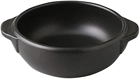 Heat Resistant Series Black Round Gratin (Large), Set of 10, 7.0 x 5.6 x 2.0 inches (17.8 x 14.3 x 5 cm), 16.2 oz (472 g), Oven Wear, Hotel, Restaurant, Cafe, Western Tableware, Restaurant, Commercial Use,
