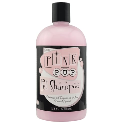 Kenic Pink Pup Gentle Feel Good Pet Shampoo, Soap & Paraben Free, USA Made, Liquid (RETRO7110)