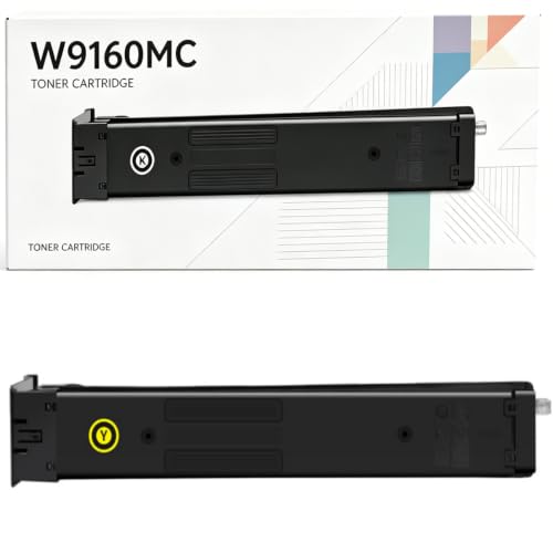 Toner jaune W9160MC compatible imprimante couleur HP LaserJet Managed MFP E87770Z E87740dn
