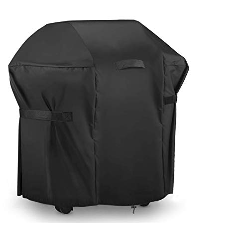 king do way Funda para Barbacoa Impermeable, 76x66x120cm, Cubierta para Barbacoa 420D Oxford, Protector para Barbacoa Anti-Viento/UV/Impermeabilidad para Weber, Brinkmann,Outback,Char Broil, etc