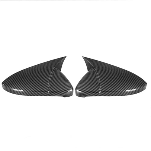 Boîtier couvercle rétroviseur pour VW Golf MK6 GTI R 2009-2013 aspect carbone