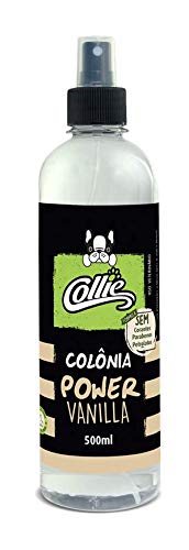 Colônia para pêlos de cães, Power Vanilla, Collie Vegan, 500 ml, Marrom - FL