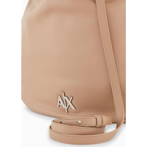 A | X ARMANI EXCHANGE Large Melrose Hobo Bag, Dark Sunrise3