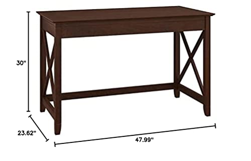 Bush Furniture Key West 48W Writing Desk In Bing Cherry #TOP7
