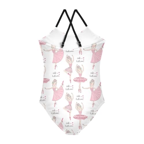 Image of Ollabaky Girls One Piece Swimsuit Bathing Suit Beachwear 3-10T