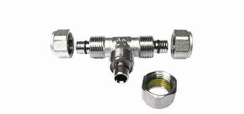 Boutt 3177964 Mct20 - Raccordo A Tre Vie In Ottone Per Tubo Multistrato 20