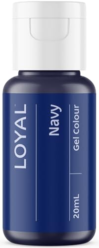 Image of Loyal Gel Food Coloring | Vibrant Color for Buttercream, Fondant, Royal Icing, Gum Paste, Marzipan and Cake Batter | Gel-Based Concentrated Food Dye - 20ml Navy