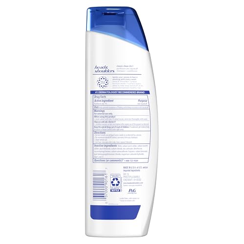 Head and Shoulders Classic Clean 2-in-1 Anti-Dandruff Shampoo + Conditioner 8.45 Fl Oz image 11