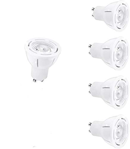 Pack of 10 Aurora 6W GU10 Premium Aone LED Light Bulbs Warm White 3000k 50W Equivalent - Perfect Size Retrofit