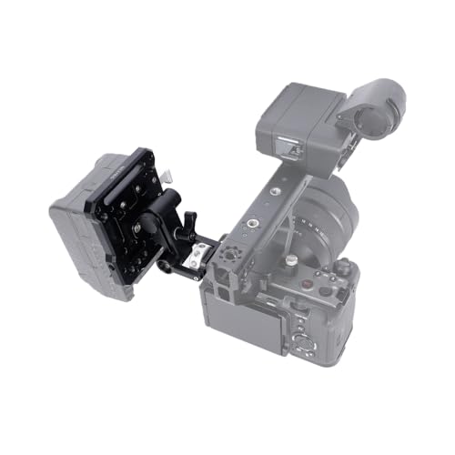 Image of NICEYRIG V Mount Battery Plate Kit with Magic Arm, Adjustable Angle Quick Release V-Lock Plate for Camera Cage, Top Handle, 15mm Rod Clamp - 701