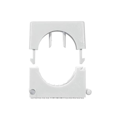 Fischer 501214 501214 SCH Closed Nylon Saddle Hose Fixing Ideal for Cables and Tubes of Different Diameters Clamping Range 16-23