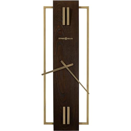 Copper City Espresso Rectangular Wall Clock