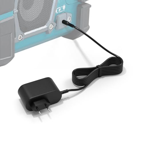 Adaptateur secteur pour Makita Radio DMR 116 112 112 112W 110 109 108 107 106 BMR 105 104 103 102 remplace le chargeur Makita d'origine Câble de charge...