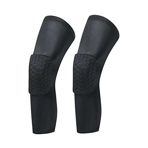 LARDROK Breathable Basketball Shooting Sport Safety Kneepad Honeycomb Pad Bumper Brace Kneelet...