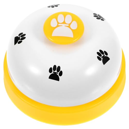 Happyyami Pet Bell Training Doorbells for Pee Dog Poop Bell Dog Toilet Bell Puppy Dog Bells Potty Call Dogs Bathroom Puppies Pet Doorbell Dog Interactive Pet Press Bells Plastic