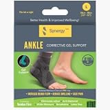 Synergy Far Infrared (FIR) Infused Ankle Support with Silicone Gel Stabilizers (Medium)…