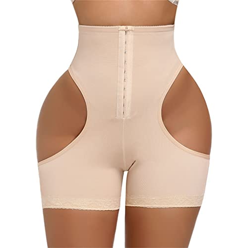 Pantalones de nalgas para evitar marcas en la cintura con bóxer alto de encaje