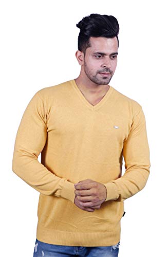 Image of GODFREY V Neck Full Sleeve Sweater for Man Winter Pullover