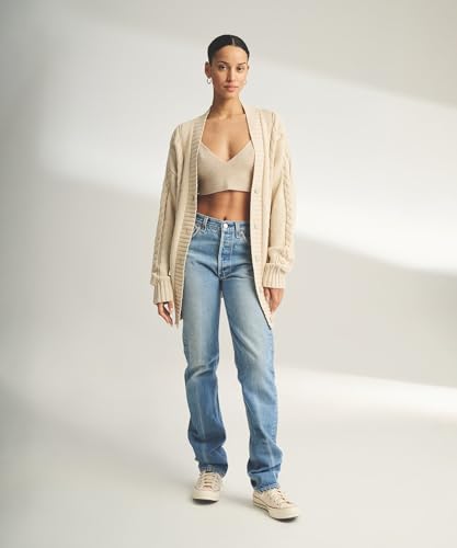 Women's Cafe Cotton Cashmere Cable Knit Cardigan3