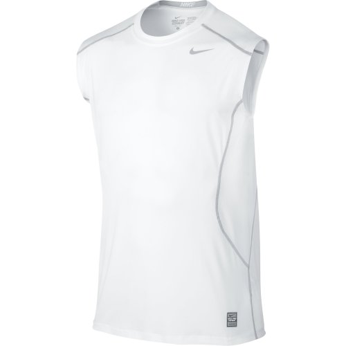 Nike Core Fitted Sleeveless Top 2.0 - White - X-Large 449786-102-XL