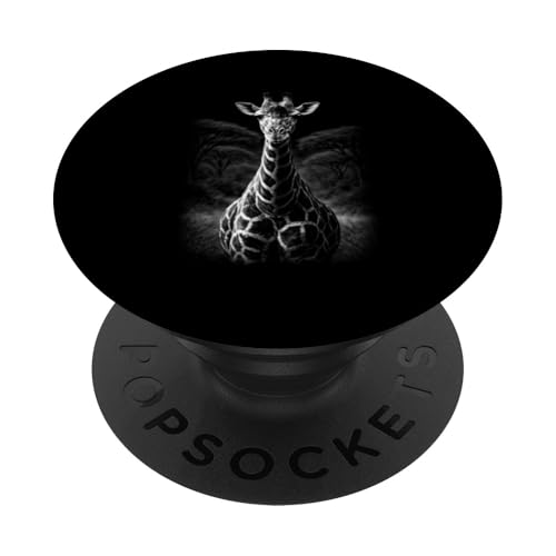 Majestic Giraffe African Wildlife Safari PopSockets Adhesive PopGrip
