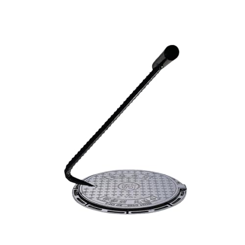 LZMZMQ Manhole Hook 24 Inch, Handy Hook Lifting Drain Grate/Manhole Cover/Septic Tank Lid/Faucet Cover Tools, Sturdy Manhole Pullers with T-Type Handle for Enhanced Grip(Dia 12MM/0.47IN,L 70CM/28IN)