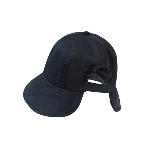 Casquette solaire à large bord en coton pliable pour femme et fille en voyage