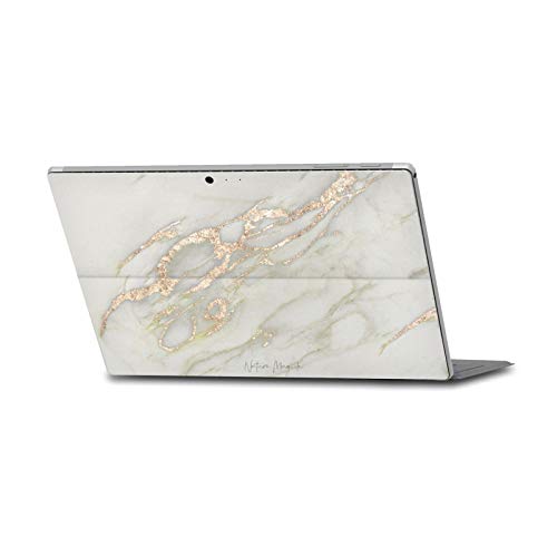 Peau autocollante anti rayure marbre métallique Surface Pro 5