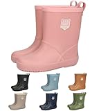 [オリエンタルトラフィック] キッズレインシューズ レインブーツ 長靴 15~22cm 男の子 女の子 キッズ 男女兼用 ユニセックス 子供靴 軽量 ミドル丈 反射板付き