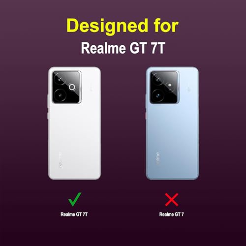 Image of Zapcase Back Case Cover for Realme GT 7T | Compatible for Realme GT 7T Back Cover | Liquid Silicon Magic Case with Camera Protection | Lavender