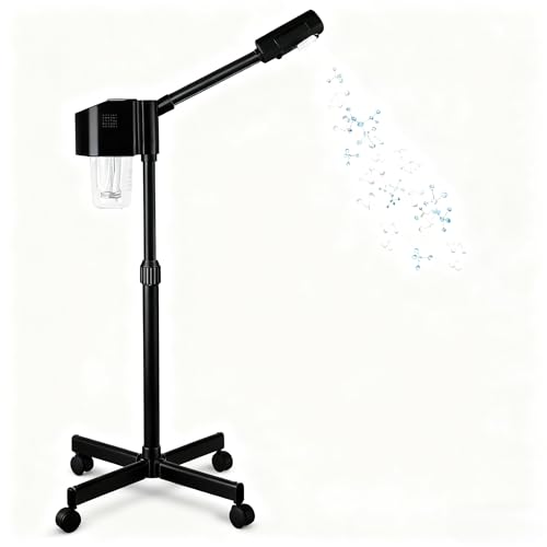 Professional Facial Steamer, Hot Mist Spray & Ozone, Face Steam Suitable for Home & Professional...
