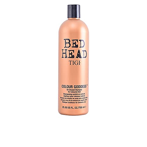 Tigi Colour Goddess Oil Infused Shampoo per Capelli Colorati, 750 ml