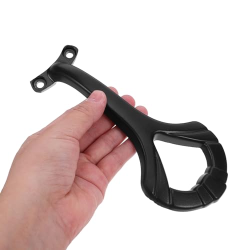 Support de lames pour ventilateur de plafond noir x5 en alliage résistant - 5