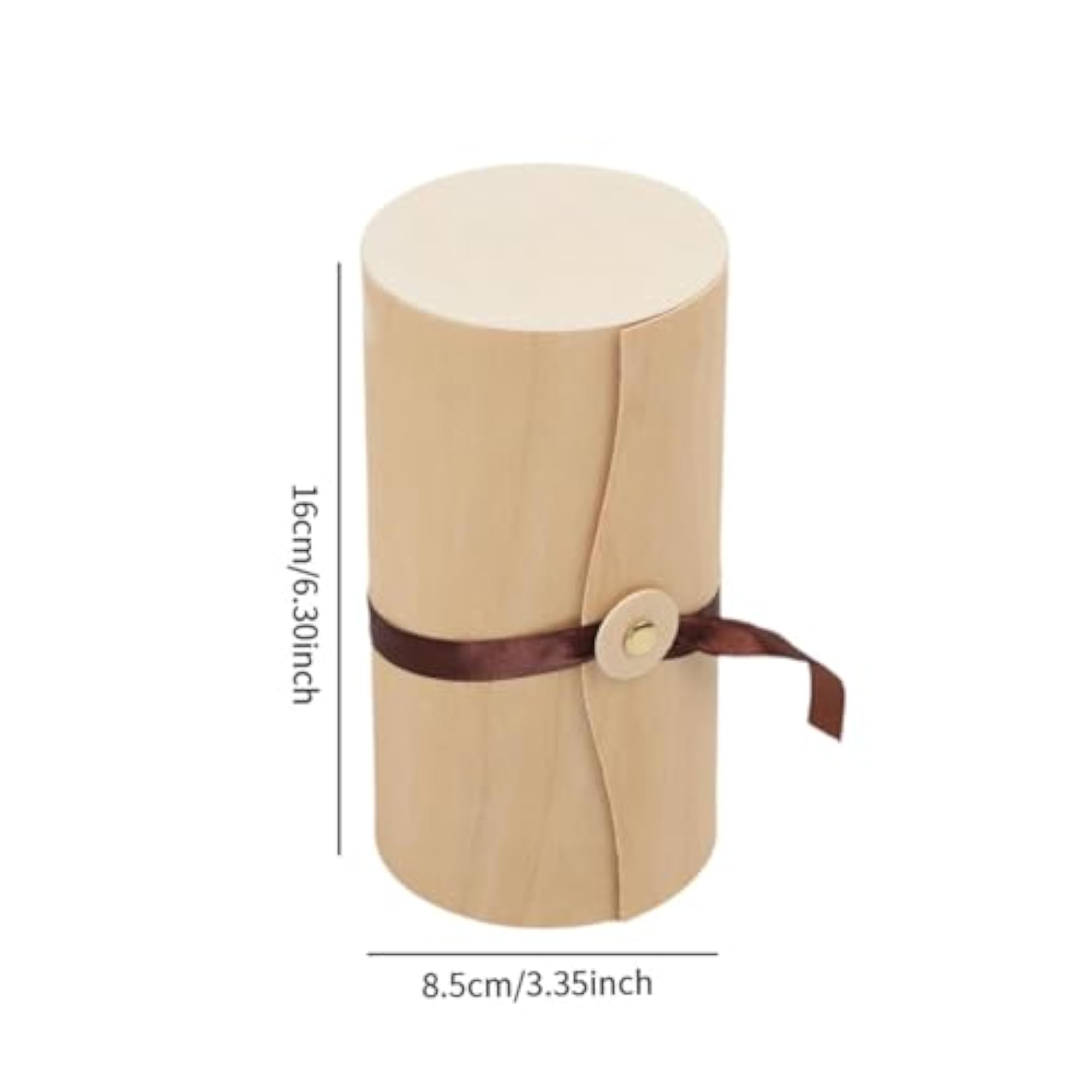Wooden Gift Box Jewelry Organizer, Soft Modern Design